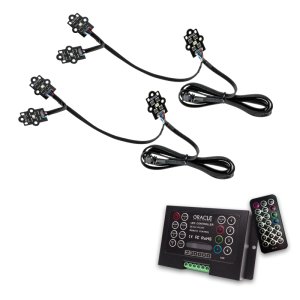 GMC Sierra 3500 HD Headlight DRL Upgrade Kit - ORACLE Lighting - ColorSHIFT RGB+W - `20-`21